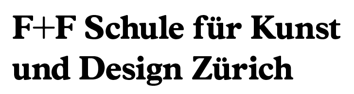 F+F School for Art and Media Design Zurich