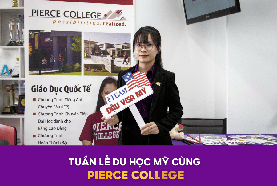 TUẦN LỄ DU HỌC MỸ 2026 - CHÀO ĐÓN PIERCE COLLEGE!