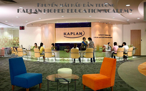 Chương trình khuyến mãi hấp dẫn của trường Kaplan Higher Education Academy