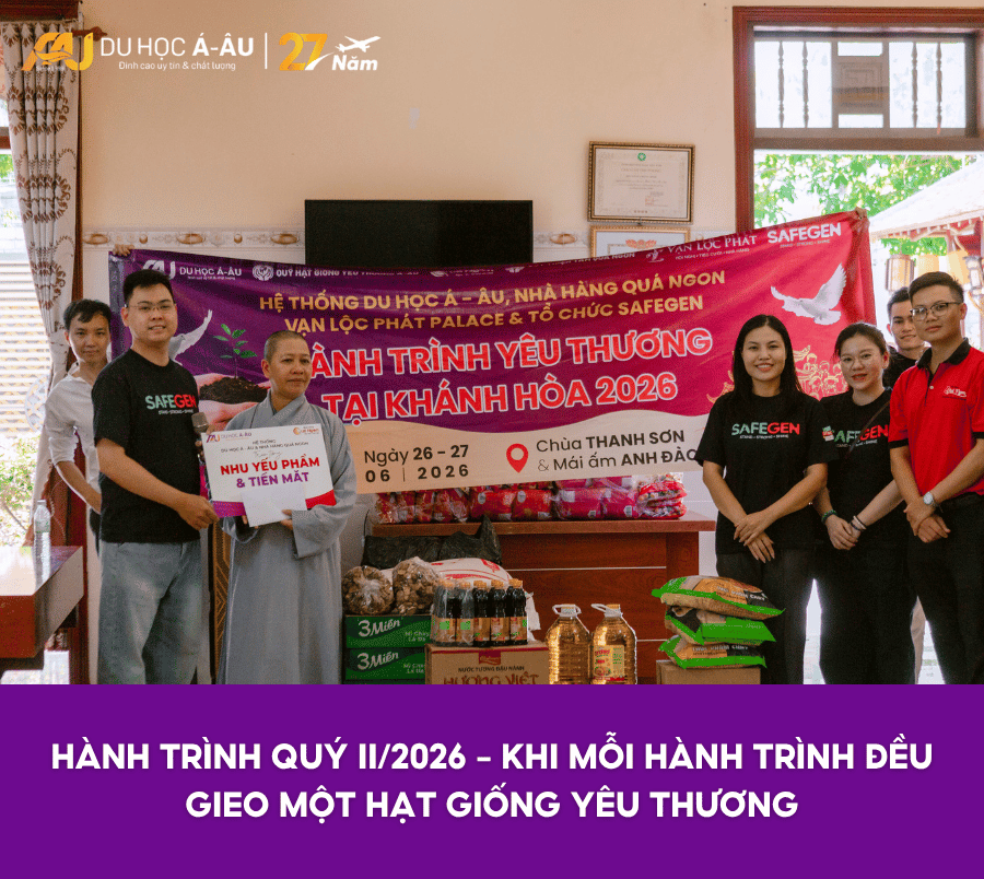 HÀNH TRÌNH QUÝ II/2026 – KHI MỖI HÀNH TRÌNH ĐỀU GIEO MỘT HẠT GIỐNG YÊU THƯƠNG