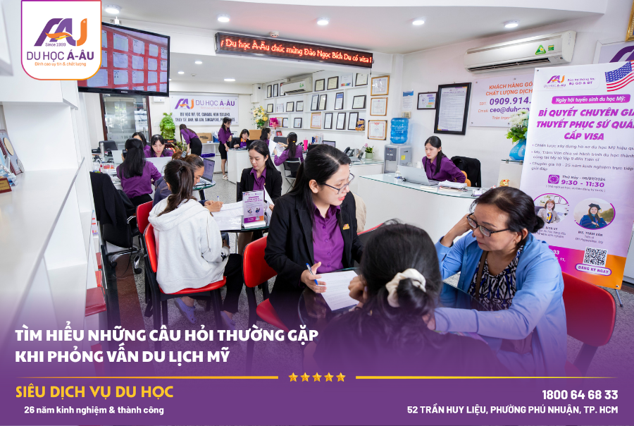 Tìm Hiểu Những Câu Hỏi Thường Gặp Khi Phỏng Vấn Du Lịch Mỹ