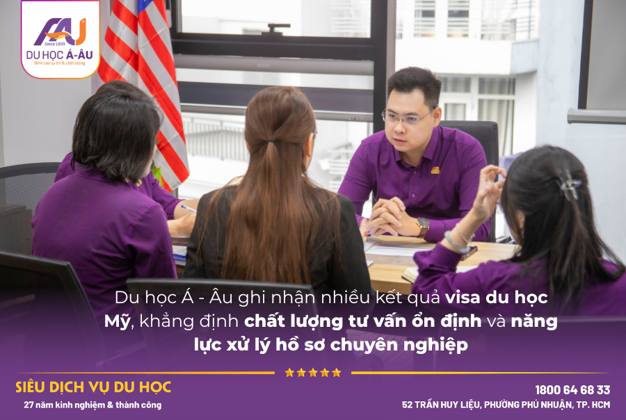 HỌC VIÊN DU HỌC Á - ÂU TIẾP TỤC GHI NHẬN KẾT QUẢ VISA DU HỌC MỸ ĐẦU NĂM 2026