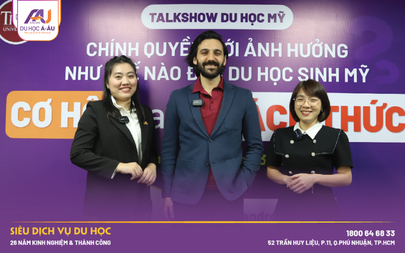 TỔNG KẾT TALKSHOW DU HỌC MỸ 08/03/2025 