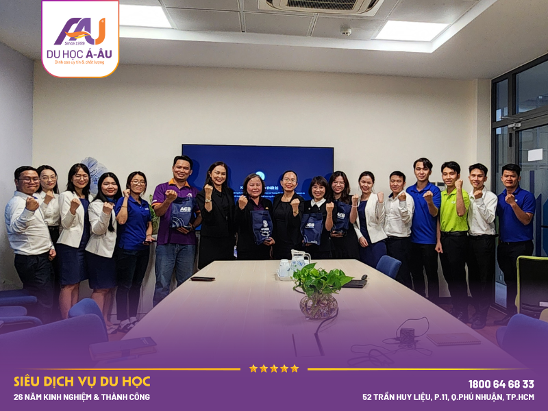 CÔNG BỐ HỢP TÁC CHIẾN LƯỢC GIỮA DU HỌC Á - ÂU VÀ NGÂN HÀNG ACB CHI NHÁNH TÂN BÌNH: HÀNH TRÌNH ĐỒNG HÀNH MỞ LỐI TƯƠNG LAI DU HỌC
