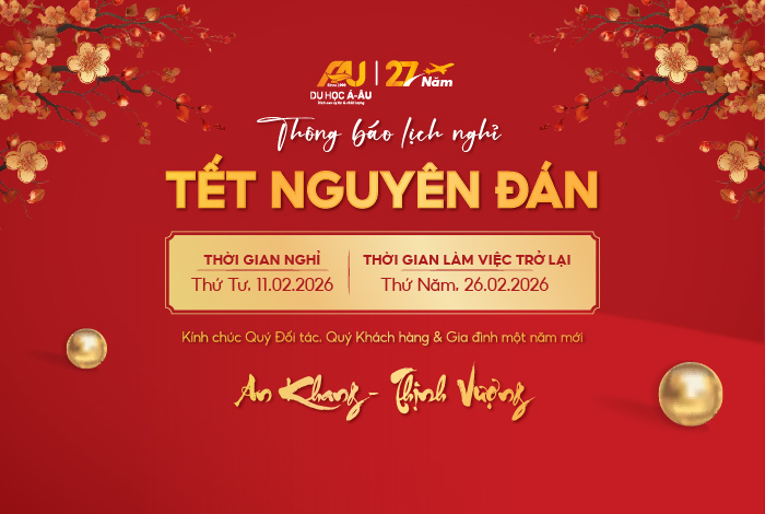 THÔNG BÁO LỊCH NGHỈ TẾT NGUYÊN ĐÁN 2026