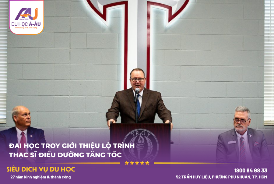 ĐẠI HỌC TROY GIỚI THIỆU LỘ TRÌNH THẠC SĨ ĐIỀU DƯỠNG TĂNG TỐC: ĐÁP ỨNG NHU CẦU CẤP THIẾT CỦA HỆ THỐNG Y TẾ TẠI MỸ