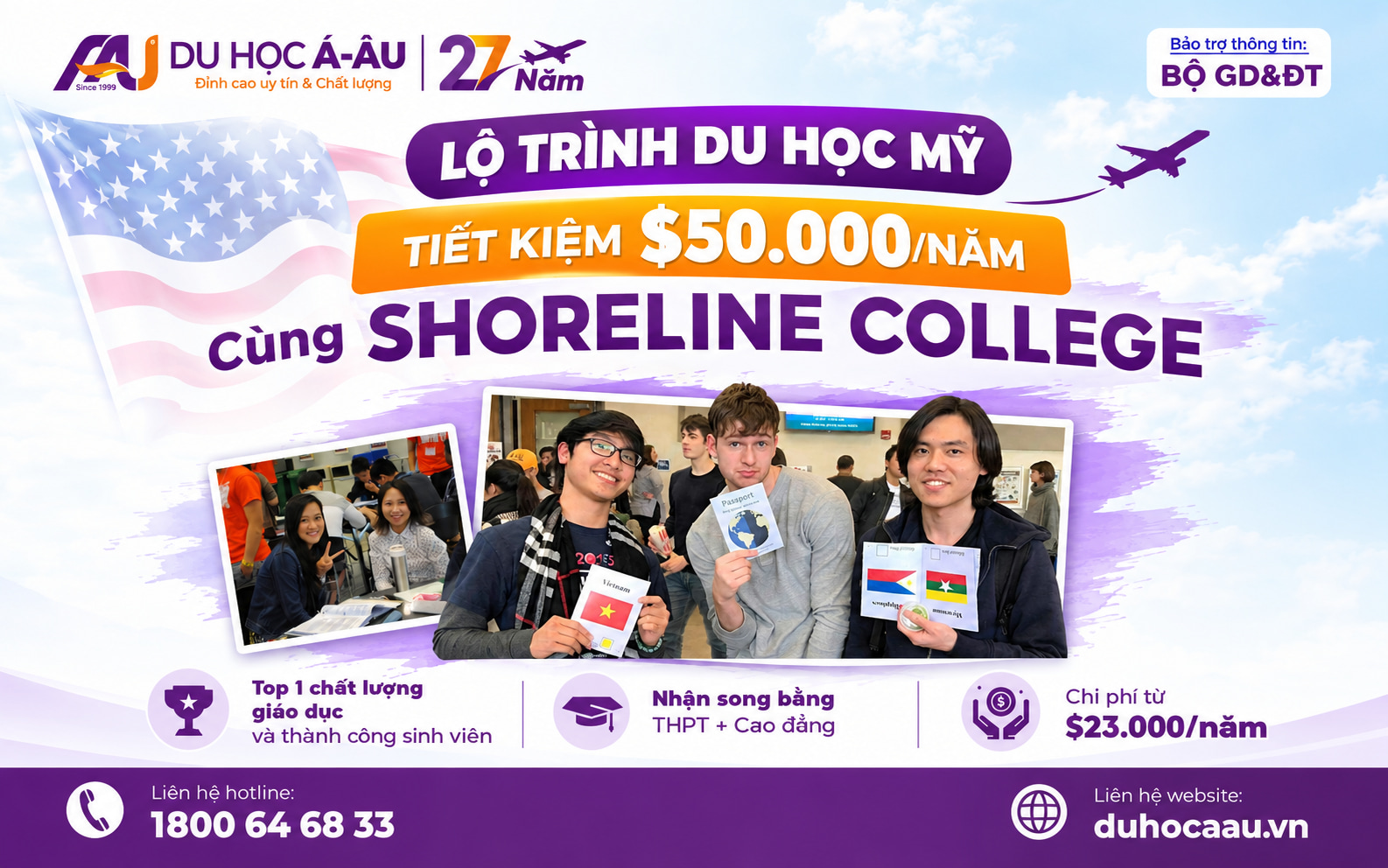 DU HỌC MỸ TỪ NĂM 16 TUỔI: LỘ TRÌNH THÔNG MINH CÓ THỂ TIẾT KIỆM $50.000/NĂM CÙNG SHORELINE COLLEGE
