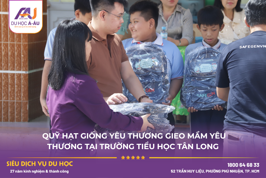 RECAP 21.01.2026 | QUỸ HẠT GIỐNG YÊU THƯƠNG GIEO MẦM YÊU THƯƠNG TẠI TRƯỜNG TIỂU HỌC TÂN LONG