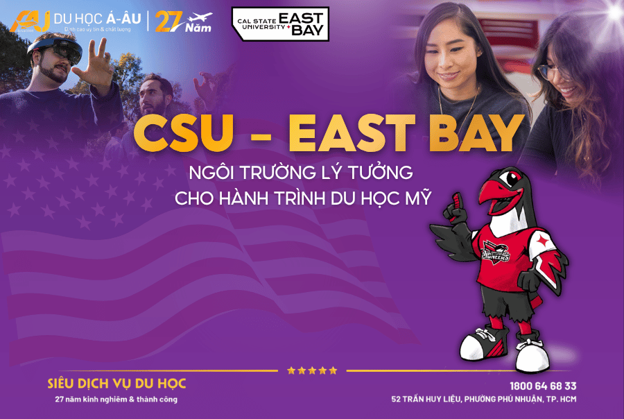 CSU EAST BAY – TOP COLLEGES 2026 FORBES: LỰA CHỌN ĐÁNG GIÁ CHO HÀNH TRÌNH DU HỌC MỸ