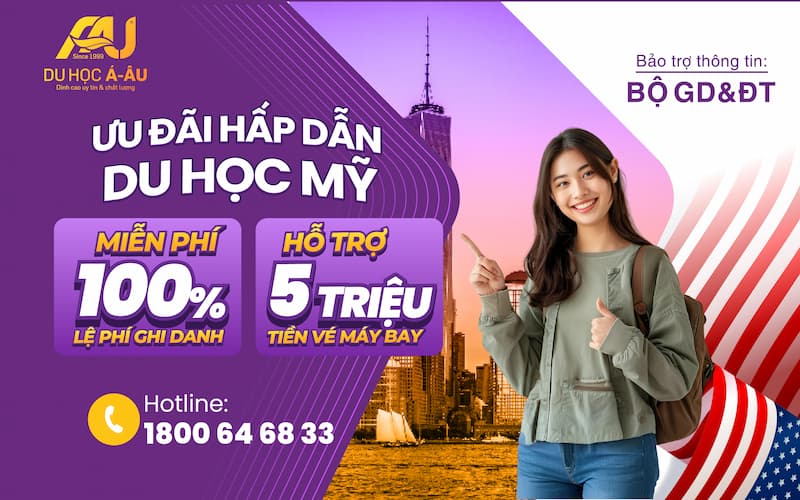 [CHỈ TRONG THÁNG 12] ƯU ĐÃI HẤP DẪN DU HỌC MỸ