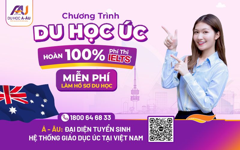 HỖ TRỢ 100% PHÍ THI IELTS - HOÀN TOÀN MIỄN PHÍ LÀM HỒ SƠ