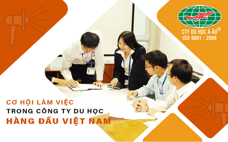 Cơ hội làm việc trong công ty Du học hàng đầu Việt Nam