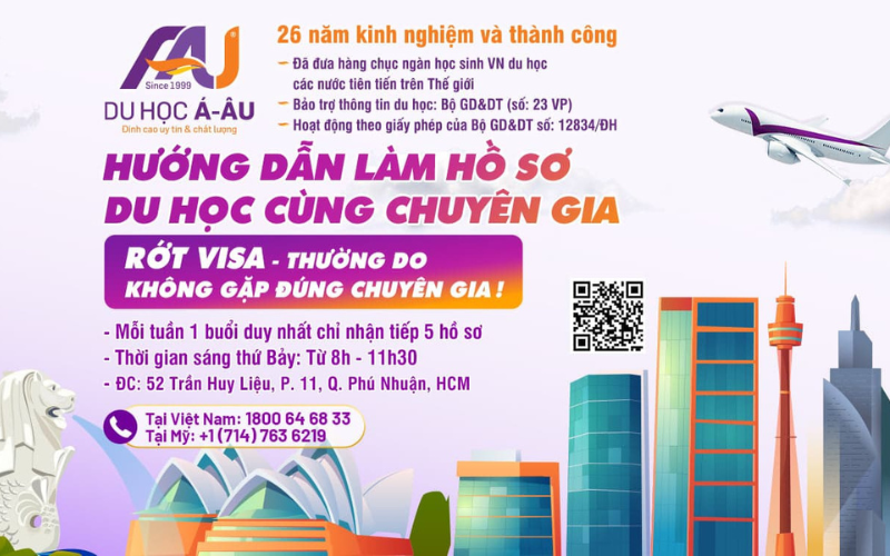 HƯỚNG DẪN LÀM HỒ SƠ DU HỌC CÙNG CHUYÊN GIA