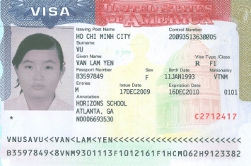 Chúc mừng học sinh có Visa đợt 12-2009