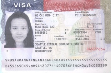 Chúc mừng Hoàng Ngọc Bảo Ngân đậu Visa du học Mỹ