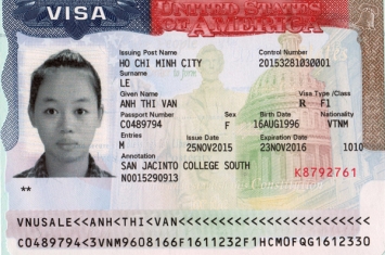 Chúc mừng học sinh có Visa đợt tháng 11-2015