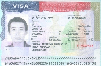 Chúc mừng học sinh có Visa đợt 03-2012