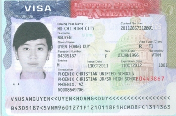 Chúc mừng học sinh có Visa đợt 10-2011